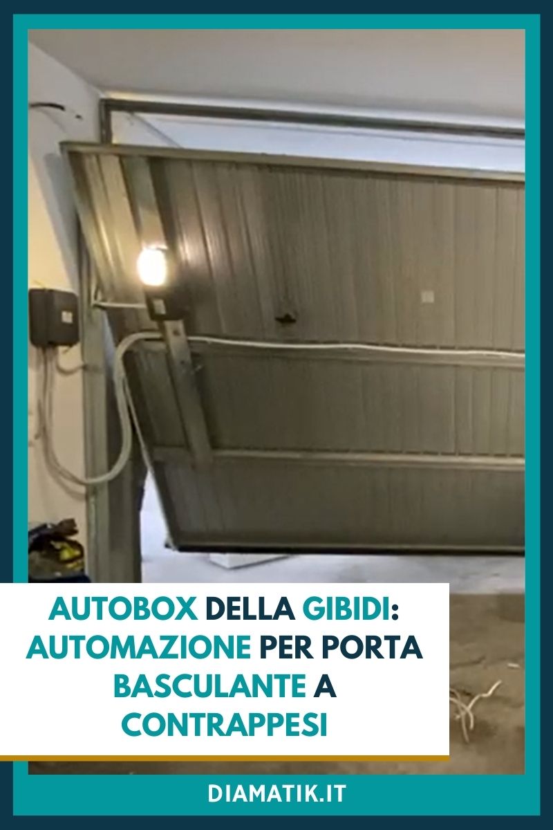 Automazione basculante contrappesi AUTOBOX GIBIDI - News - SEGEMA